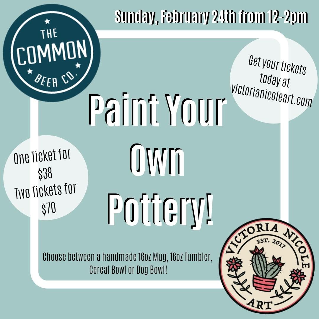 Paint with Pints at the Common Beer Company, Mason OH